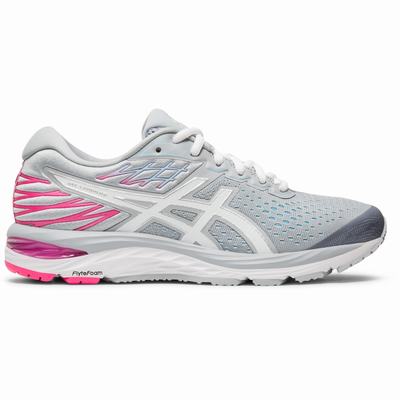 Női Asics Gel-Cumulus 21 Futócipő AS9836501 Szürke/Fehér